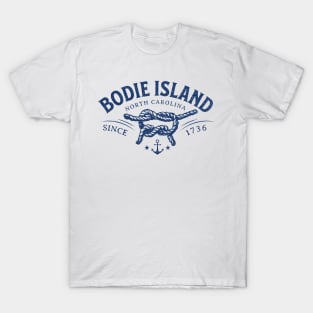 Bodie Island, NC Beach Knot Summer Vacation T-Shirt